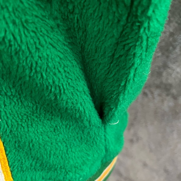 Wilson Vintage RARE Women's Green Fleece Full Zip Sweater Jacket- Made in USA - Picture 4 of 13